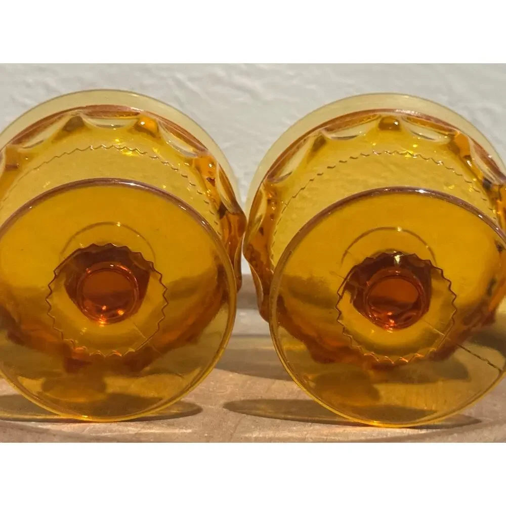 Indiana Glass amber glass